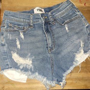 Jean shorts